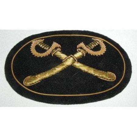 Hand embroidery badge